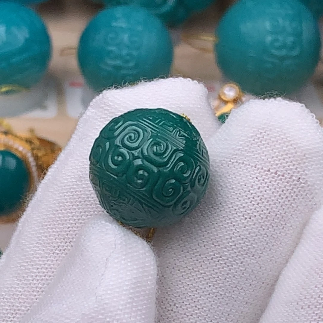 未镶嵌绿松石珠宝奇石H****L