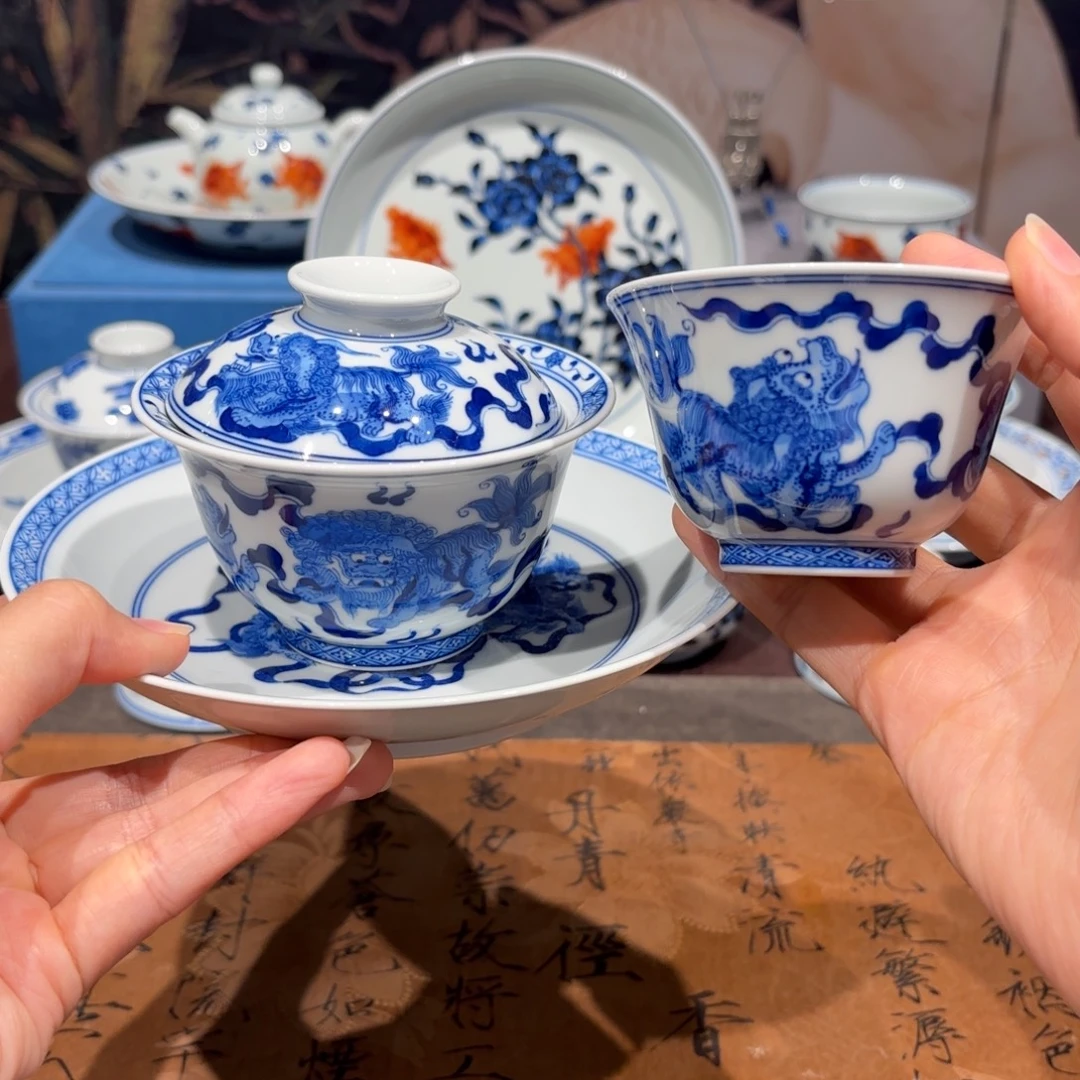 R***i手工手绘陶瓷茶具