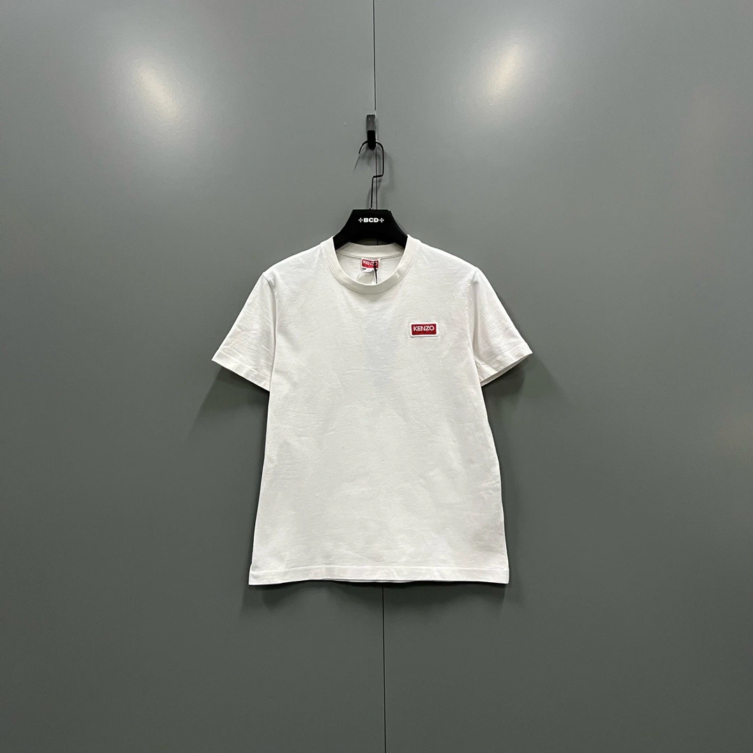95新 KENZO/肯佐 bc910 贴标logo短袖 M 009489