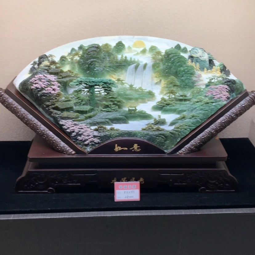 【闪购商品】蛇纹石玉未镶嵌摆件