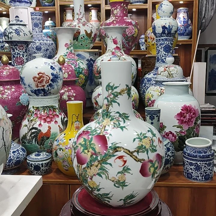 瓷片景德镇陶瓷花瓶子