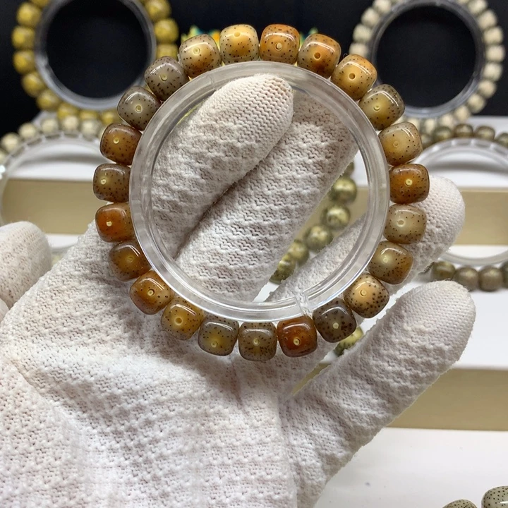 小***！星月菩提手串火烧云10/9