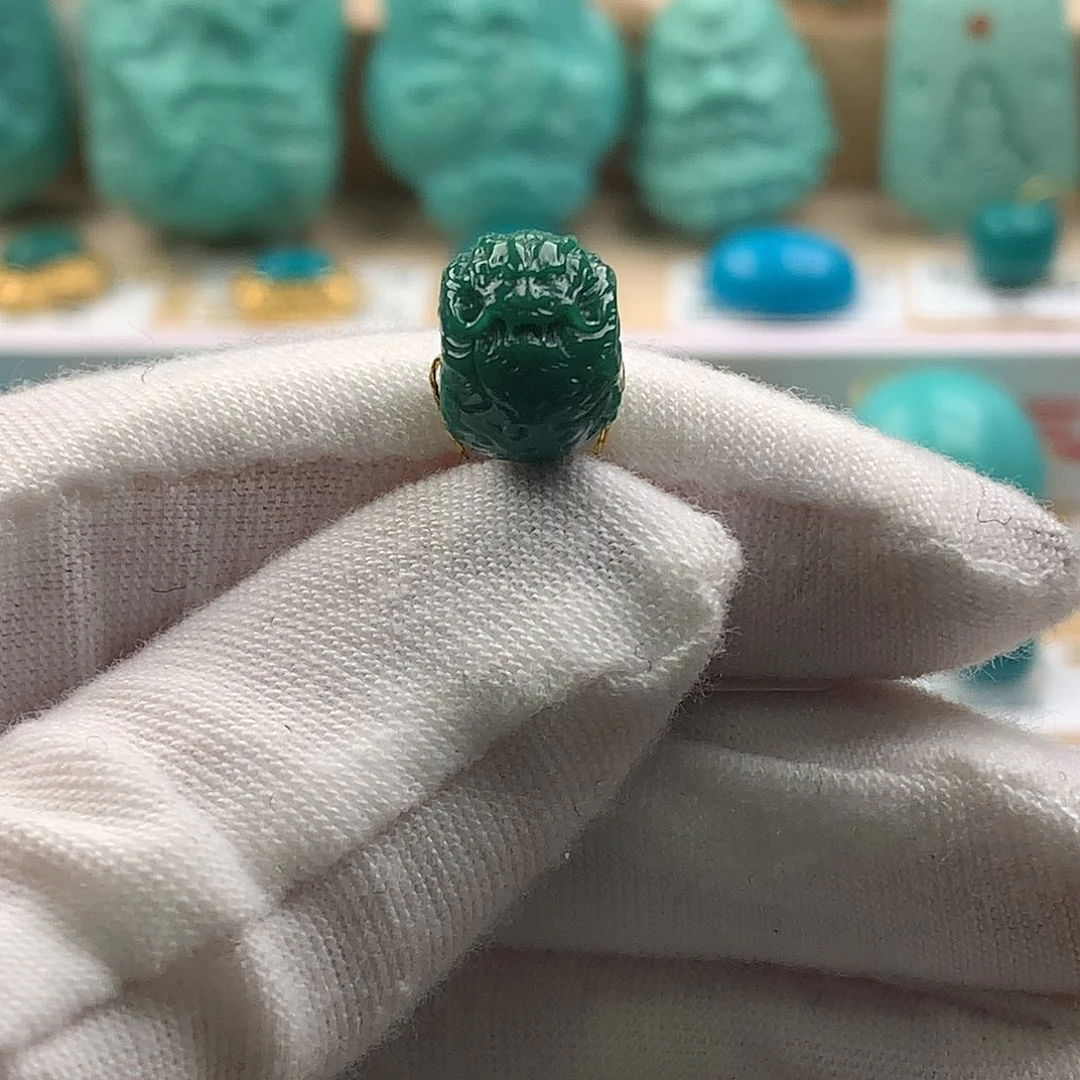 绿松石未镶嵌配饰