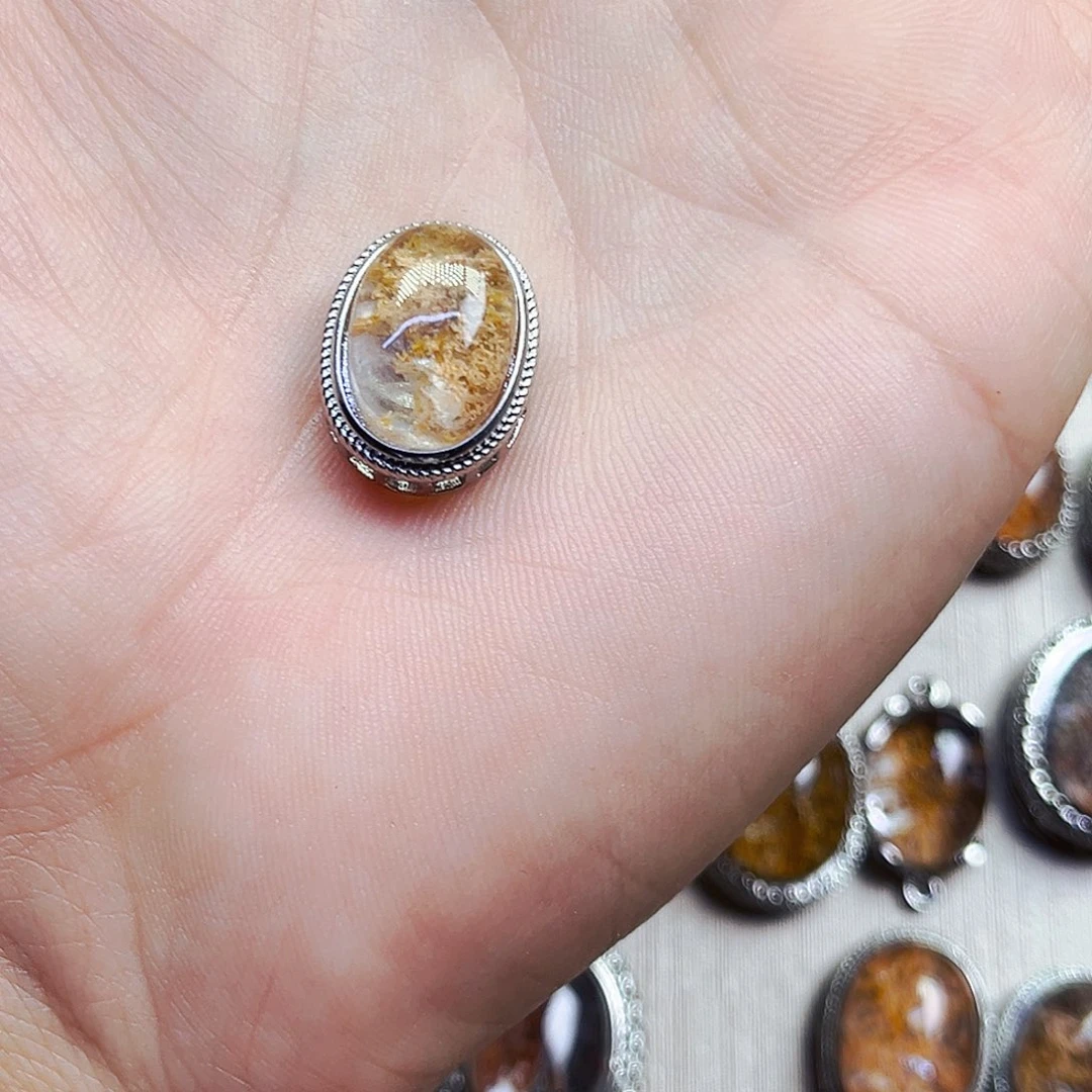紫晶颈饰银S800镀金镶嵌许*璇