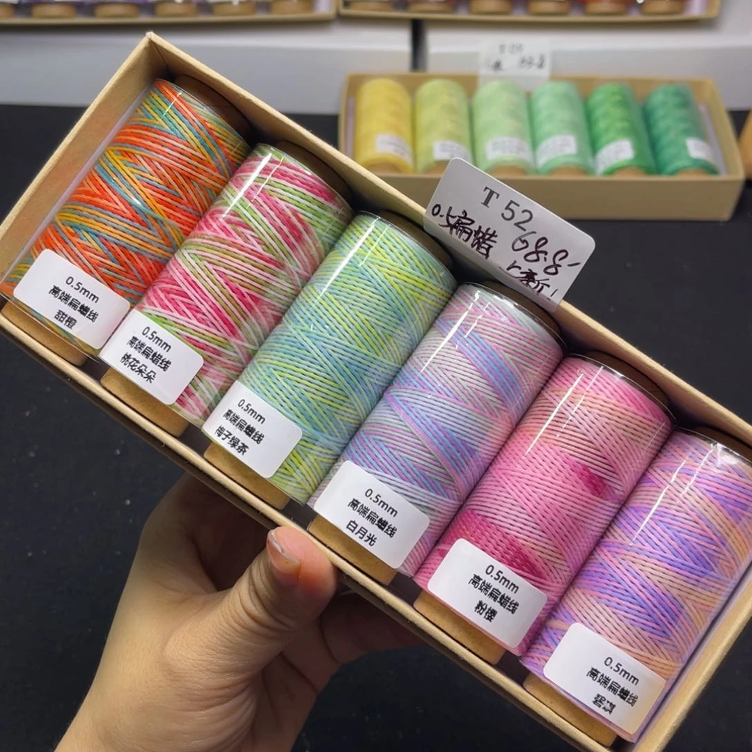 腈纶上新价！！0.5扁蜡纸轴套盒T52