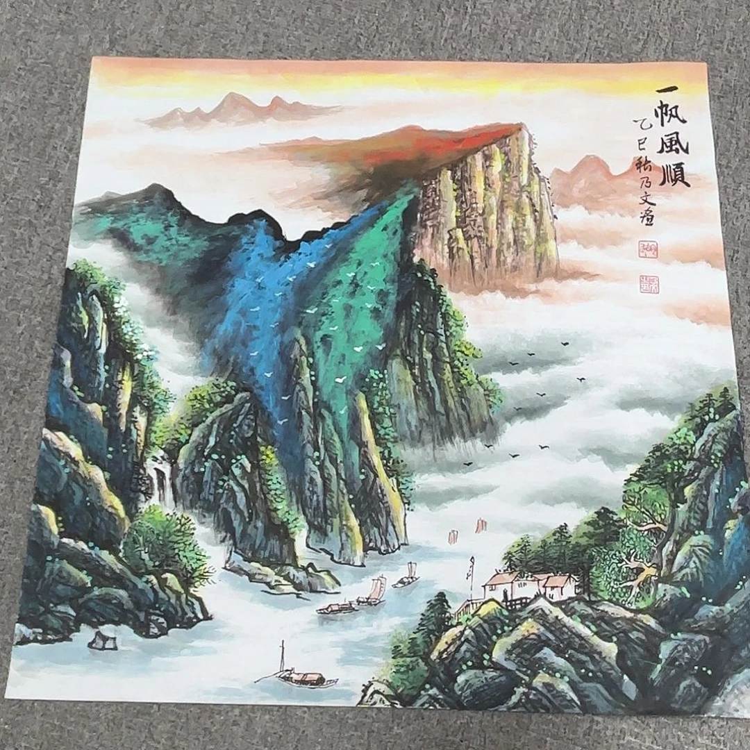 国画国画作品多次入选国内外