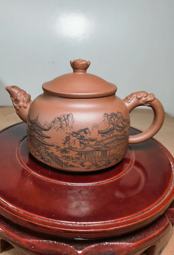 双龍祥云壶A-270cc（H0177）