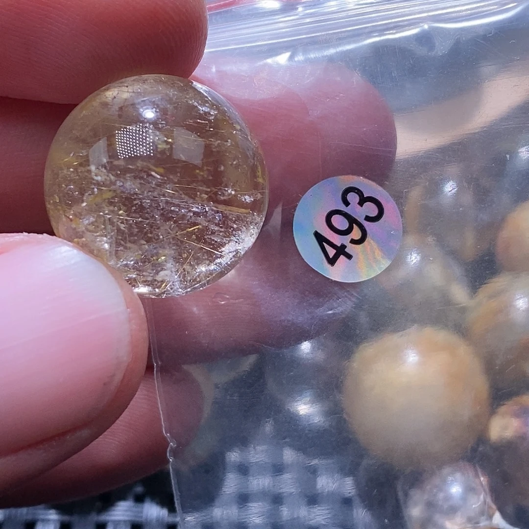 曦****未镶嵌手链发晶天然水晶