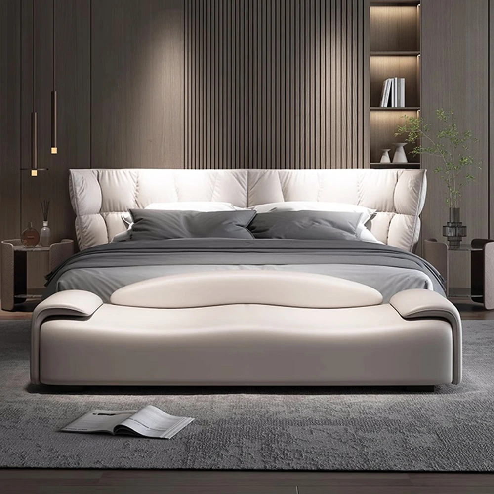 极简床尾凳卧室床前凳床榻简约现代床边凳长条凳衣帽间意式换鞋凳