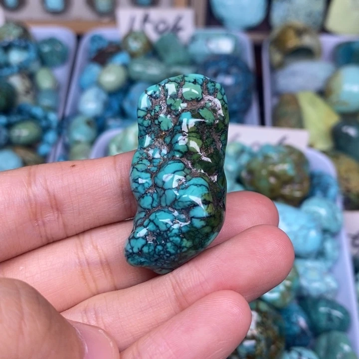 未镶嵌绿松石颈饰