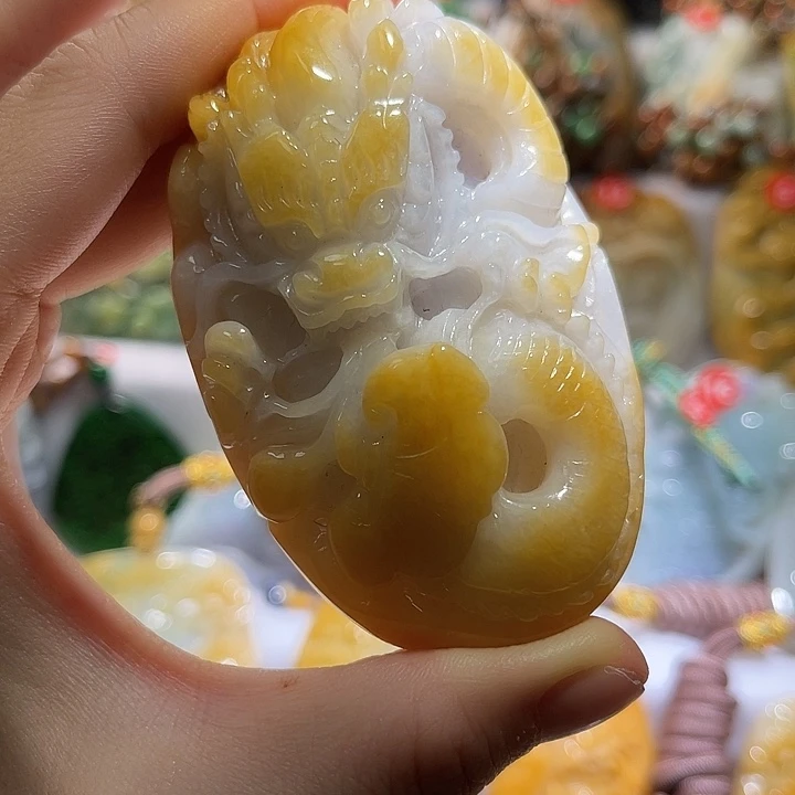 用***6吊坠(不含链)未镶嵌翡翠