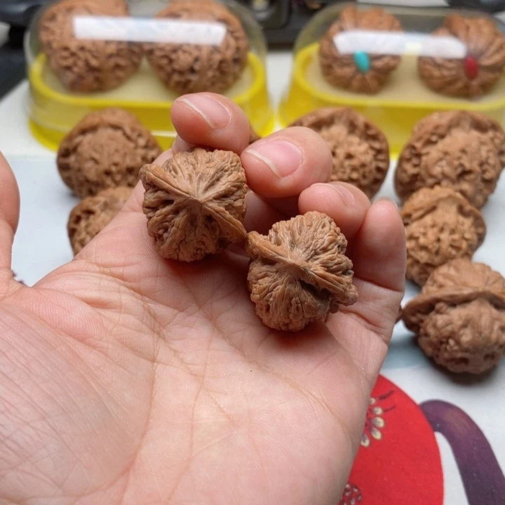 文玩核桃吊坠姬*密纹