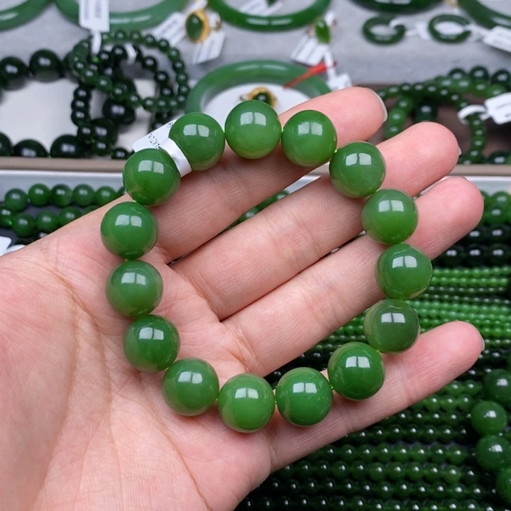 未镶嵌手串和田玉（碧玉）卡14
