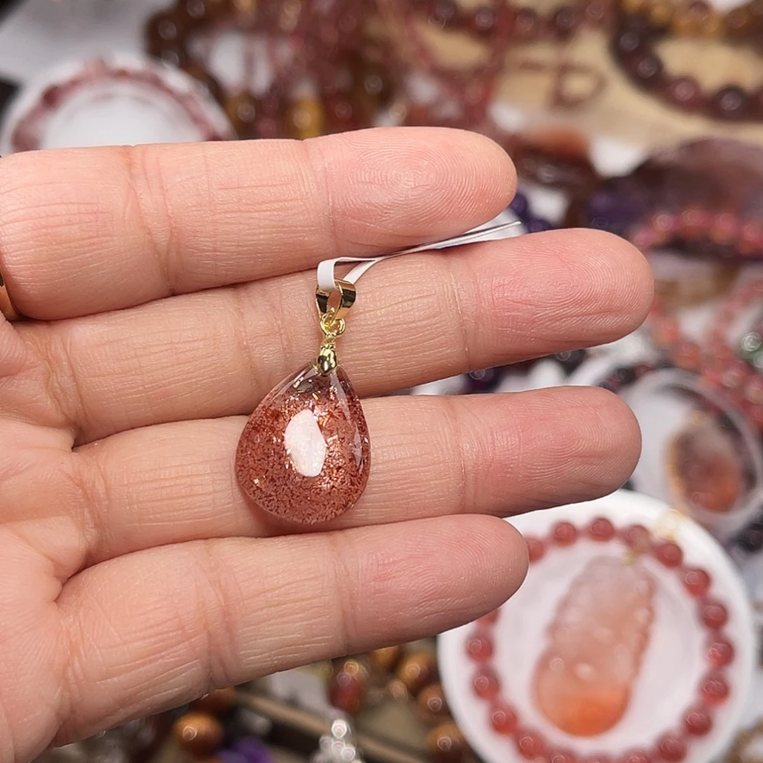 未镶嵌颈饰水晶多样性发一