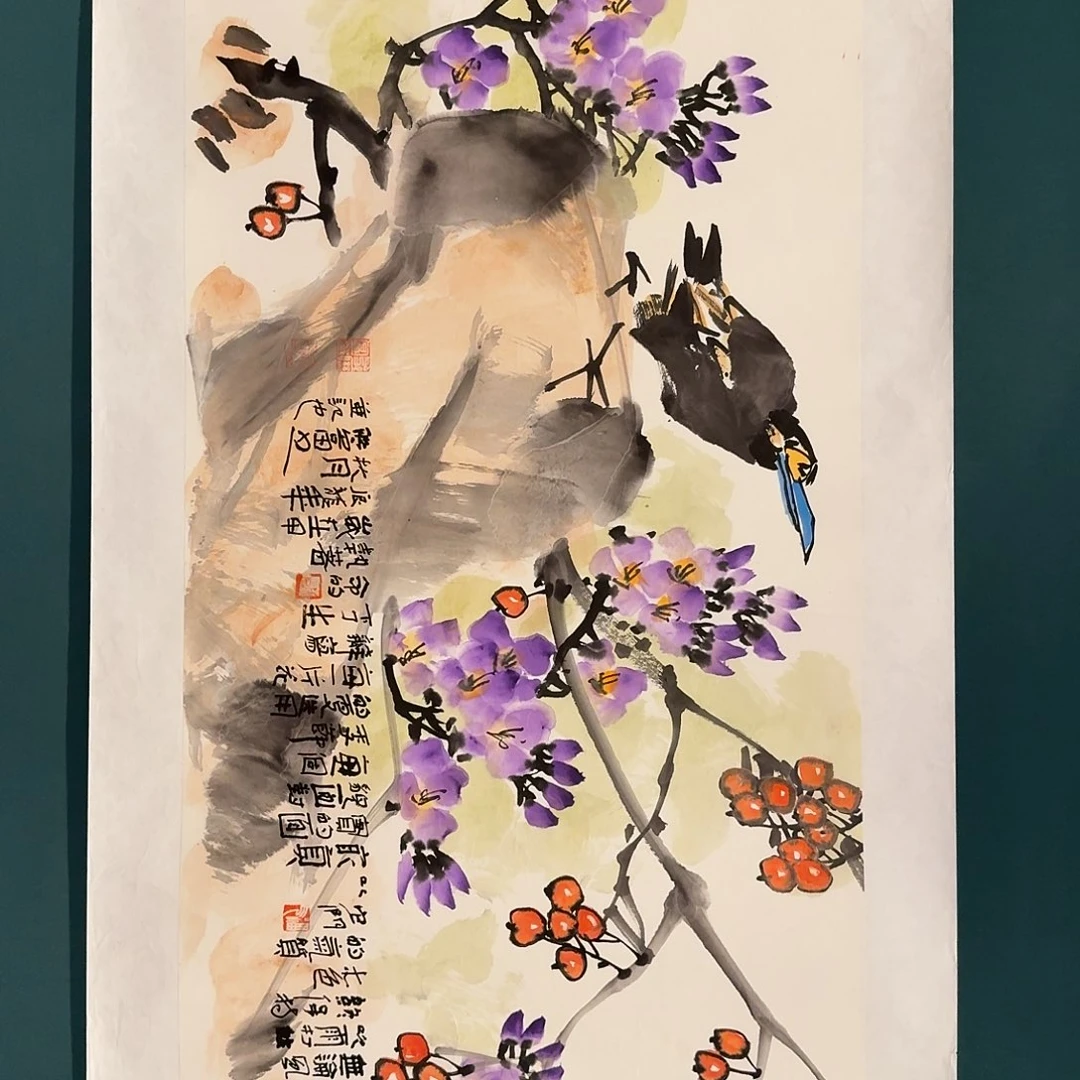 国画邹老师的作品