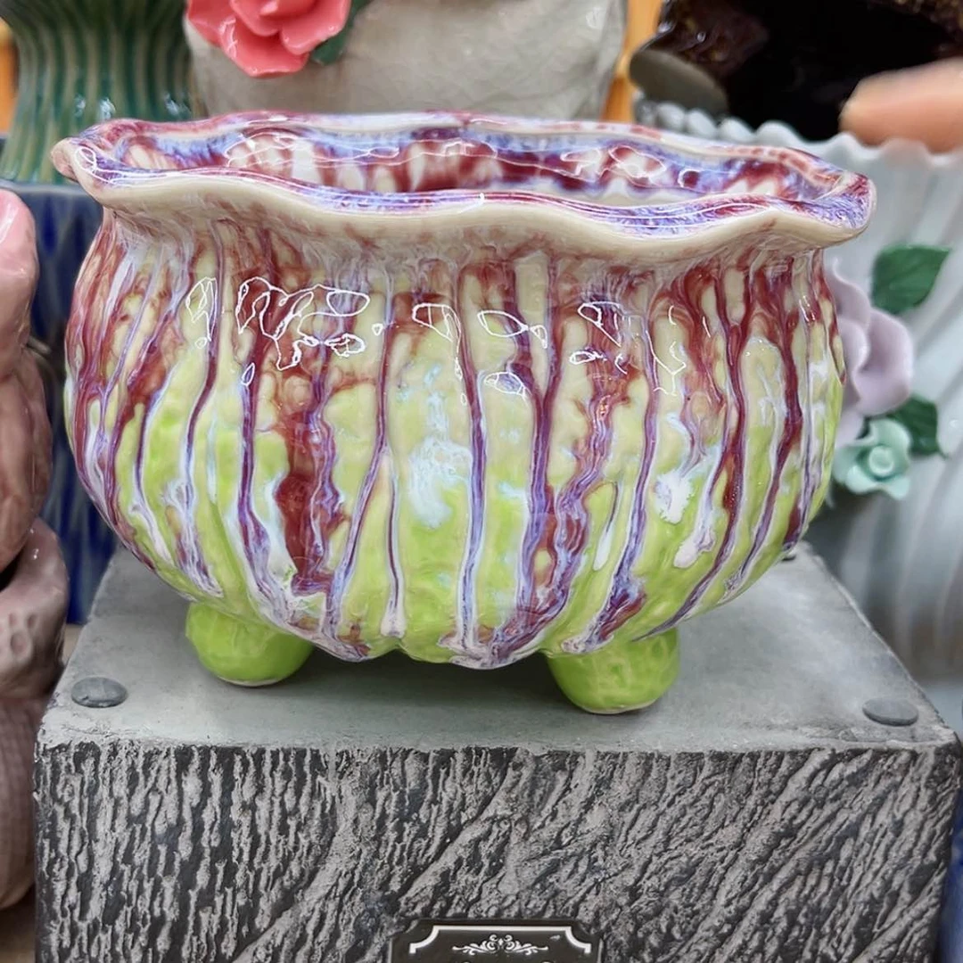 【闪购商品】陶瓷花盆