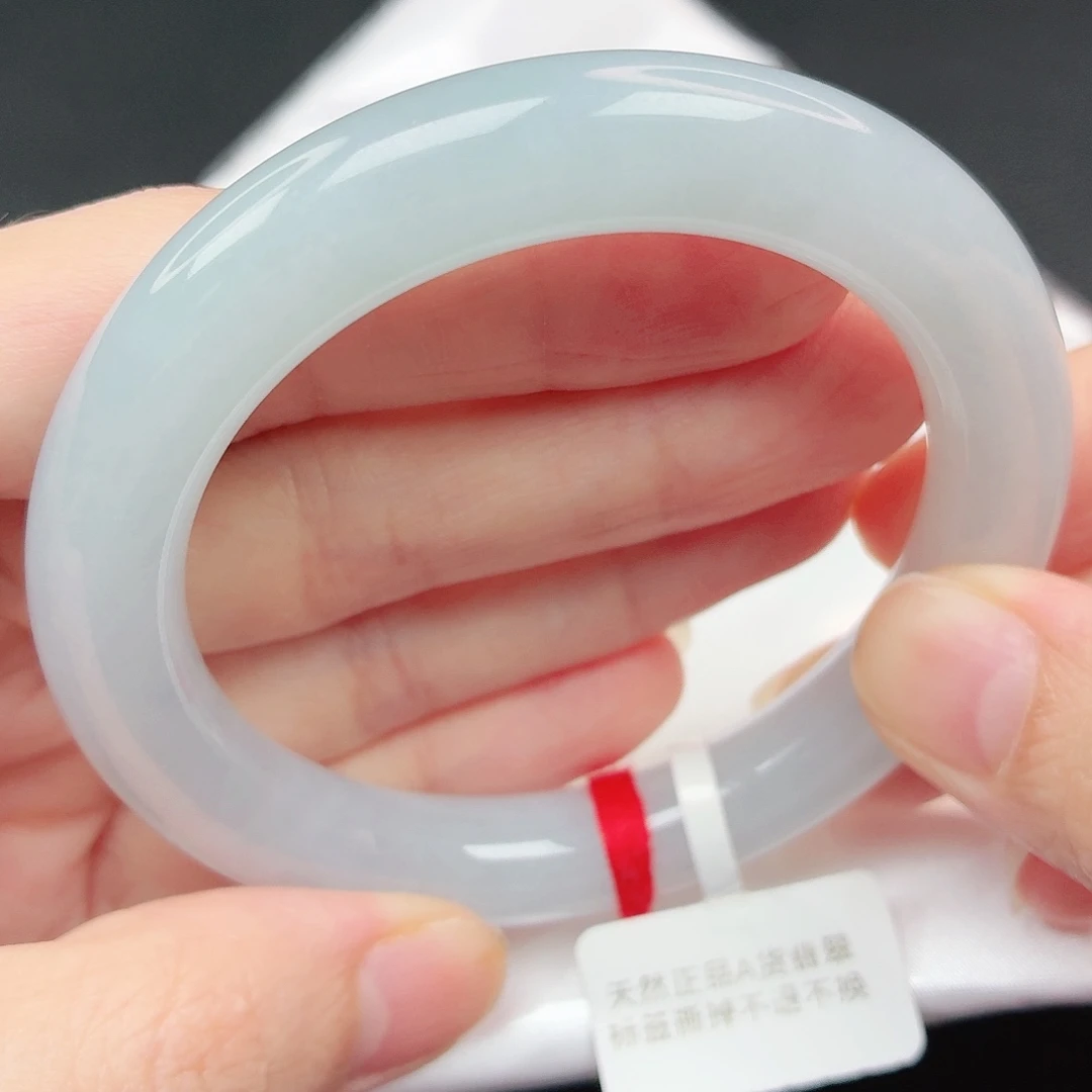 未镶嵌手镯翡翠25号圆条52