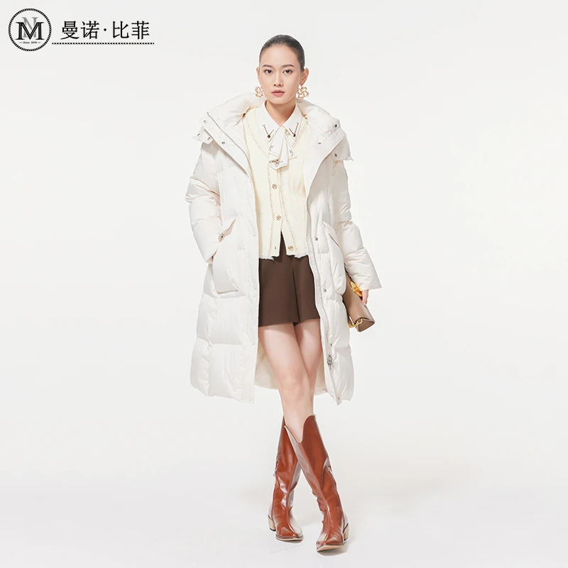 【媛媛专属】高级感百搭中长款羽绒服MECI144080