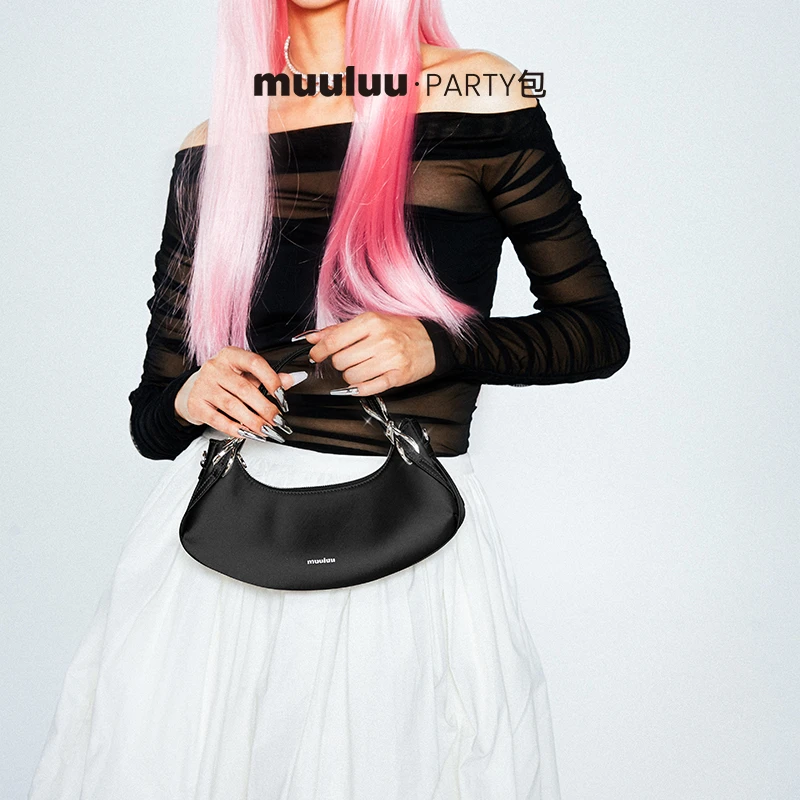 muuluu party包缎面光蝶手提包FON NO退NO换组合692(整盒发货)