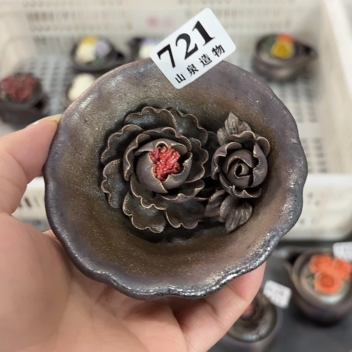 玛***朵山泉造物手工制作柴烧721