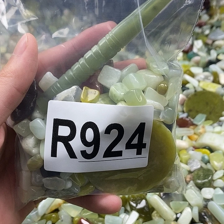 未镶嵌蛇纹石玉鱼缸石