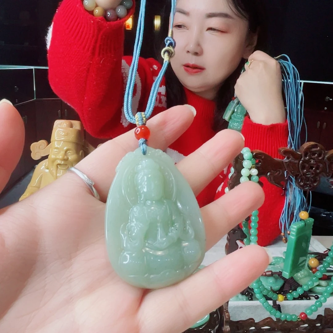 密玉（石英质玉）未镶嵌颈饰