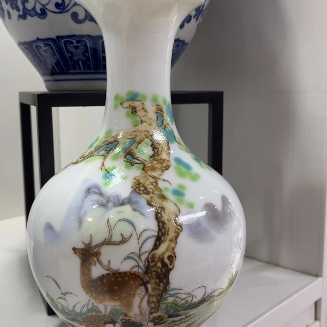 景德镇陶瓷花瓶摆件