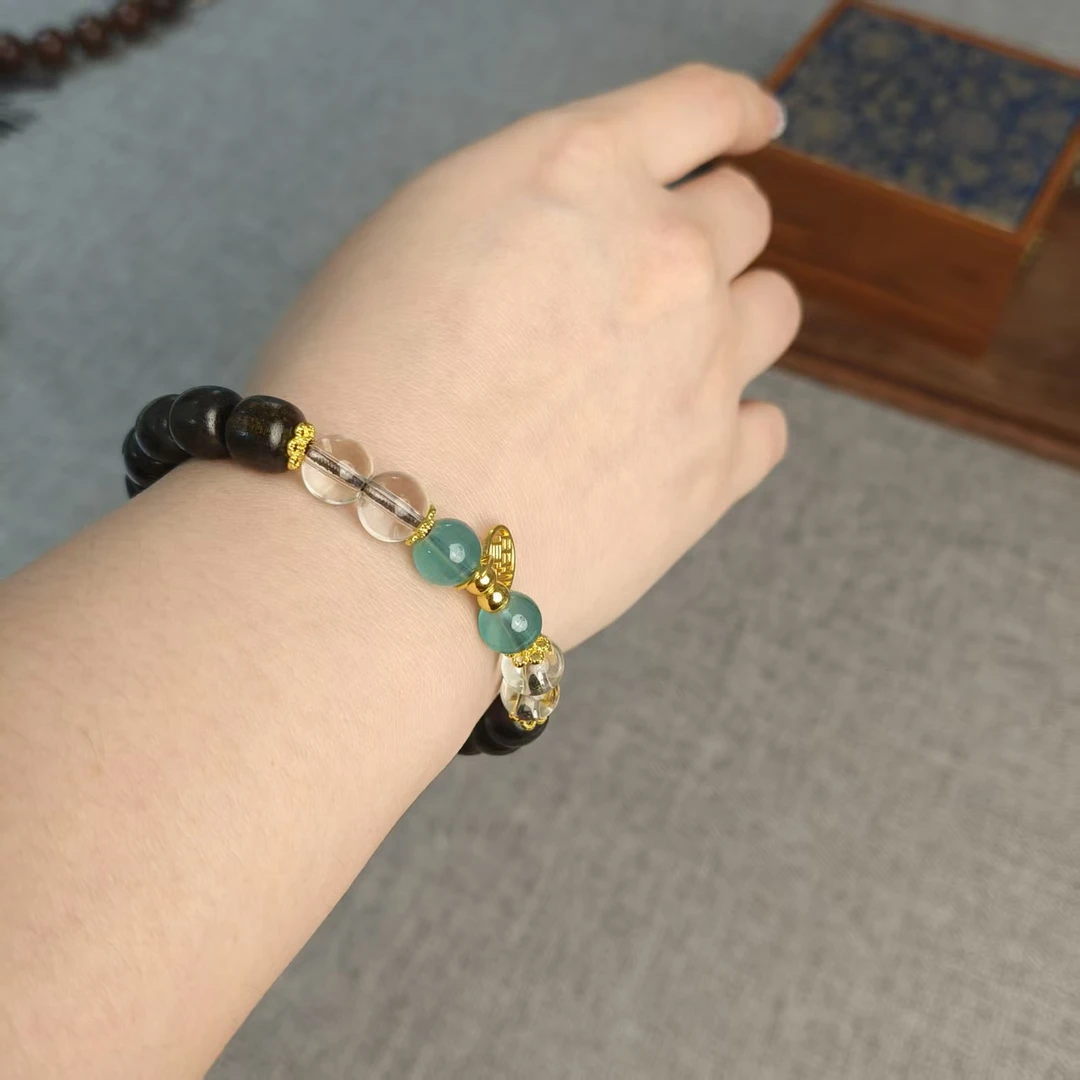 A  030[无礼盒]精挑大气手串搭配8*9mm