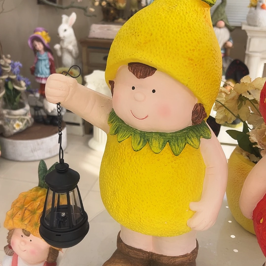 花园摆件红红火火