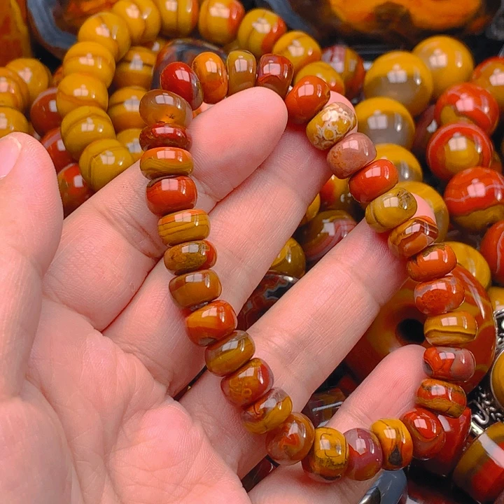 玛瑙/玉髓未镶嵌吊坠项链