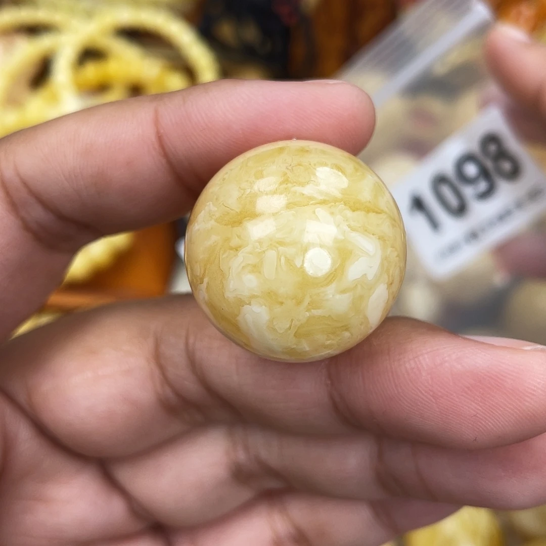 蜜蜡未镶嵌珠宝奇石粉26.3虎皮