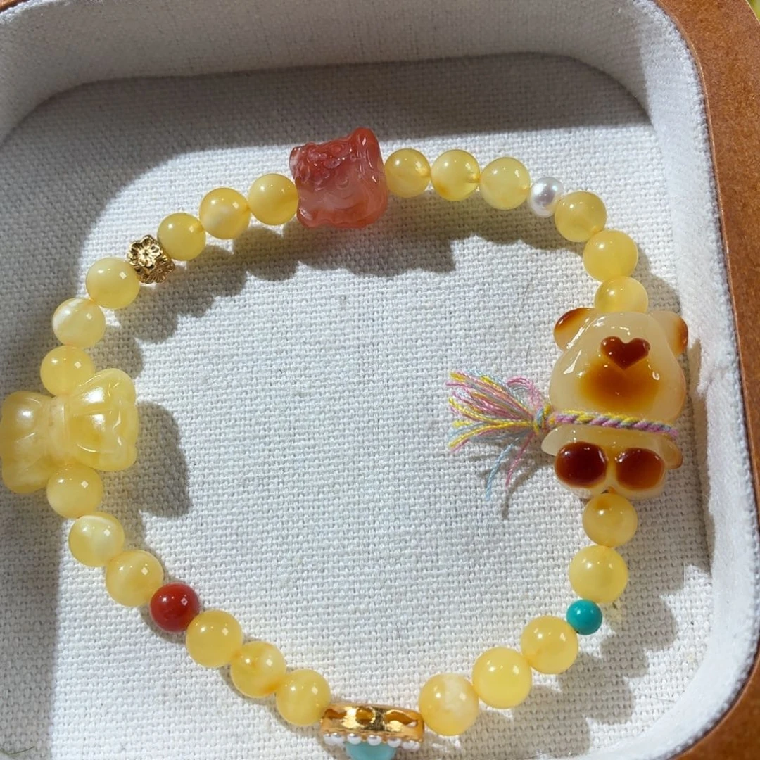 蜜蜡未镶嵌裸石定制