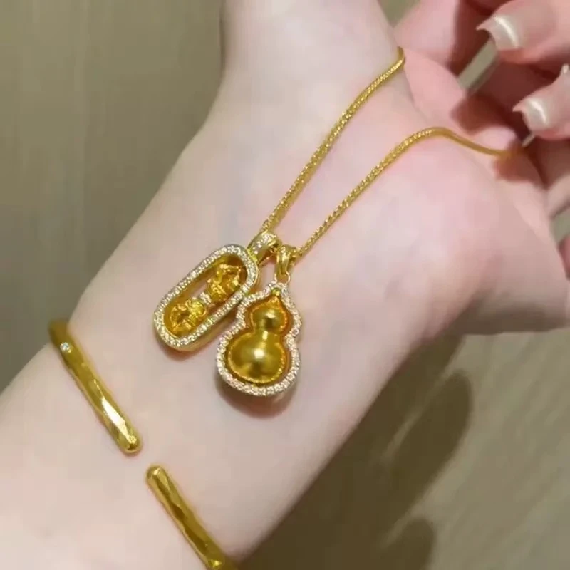 铜合金项链 221葫芦金刚杵项链