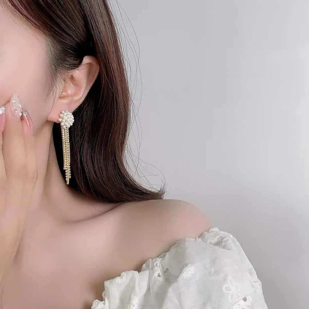 合金耳饰 耳钉素圈气质轻奢时尚百搭1029