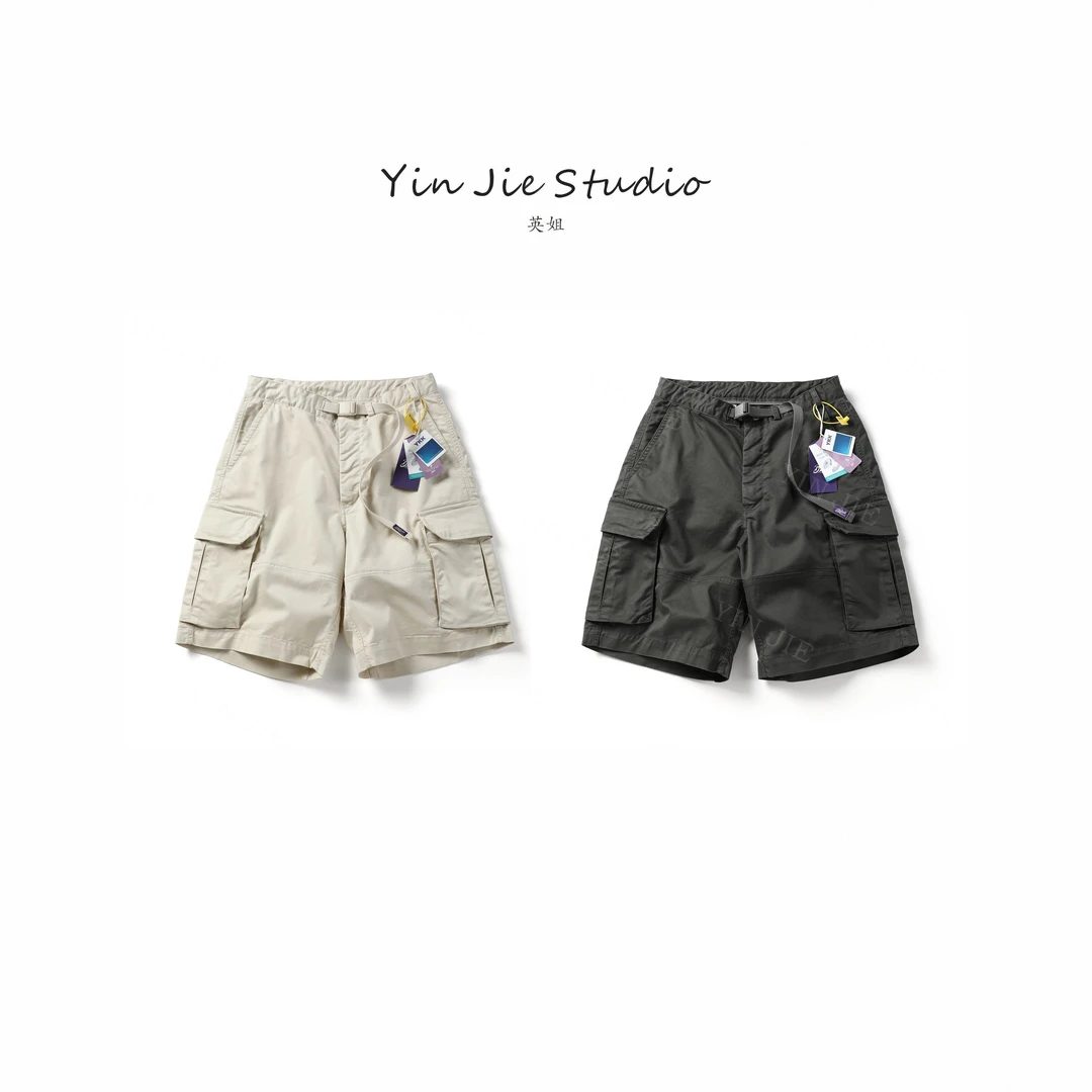 《Yin Jie Studio》25SS紫标多口袋工装裤休闲运动百搭日系潮流4302