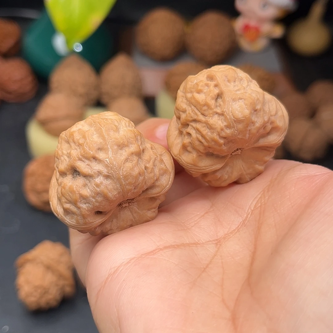 把件文玩核桃古蟾35-