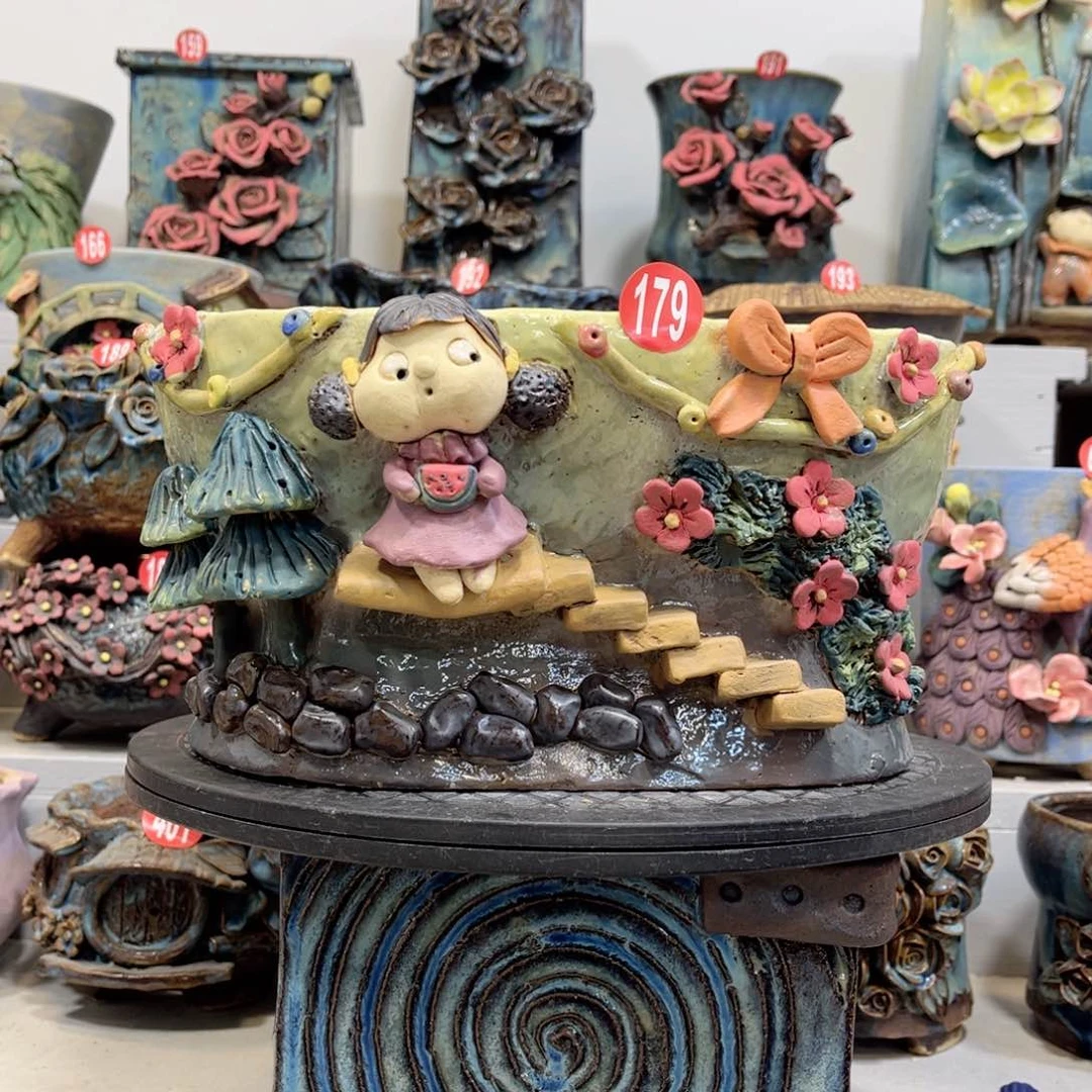 陶瓷179号陶然花盆福利