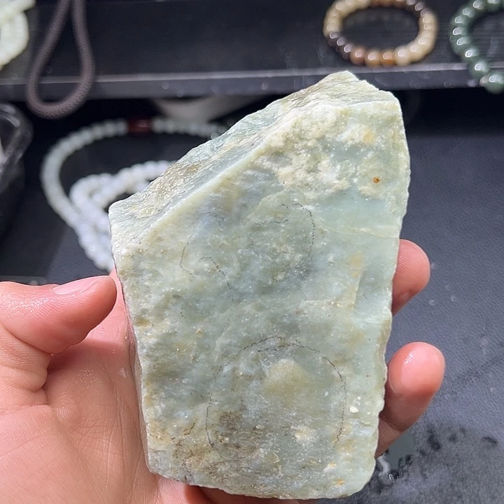 和田玉（糖玉）未镶嵌车挂