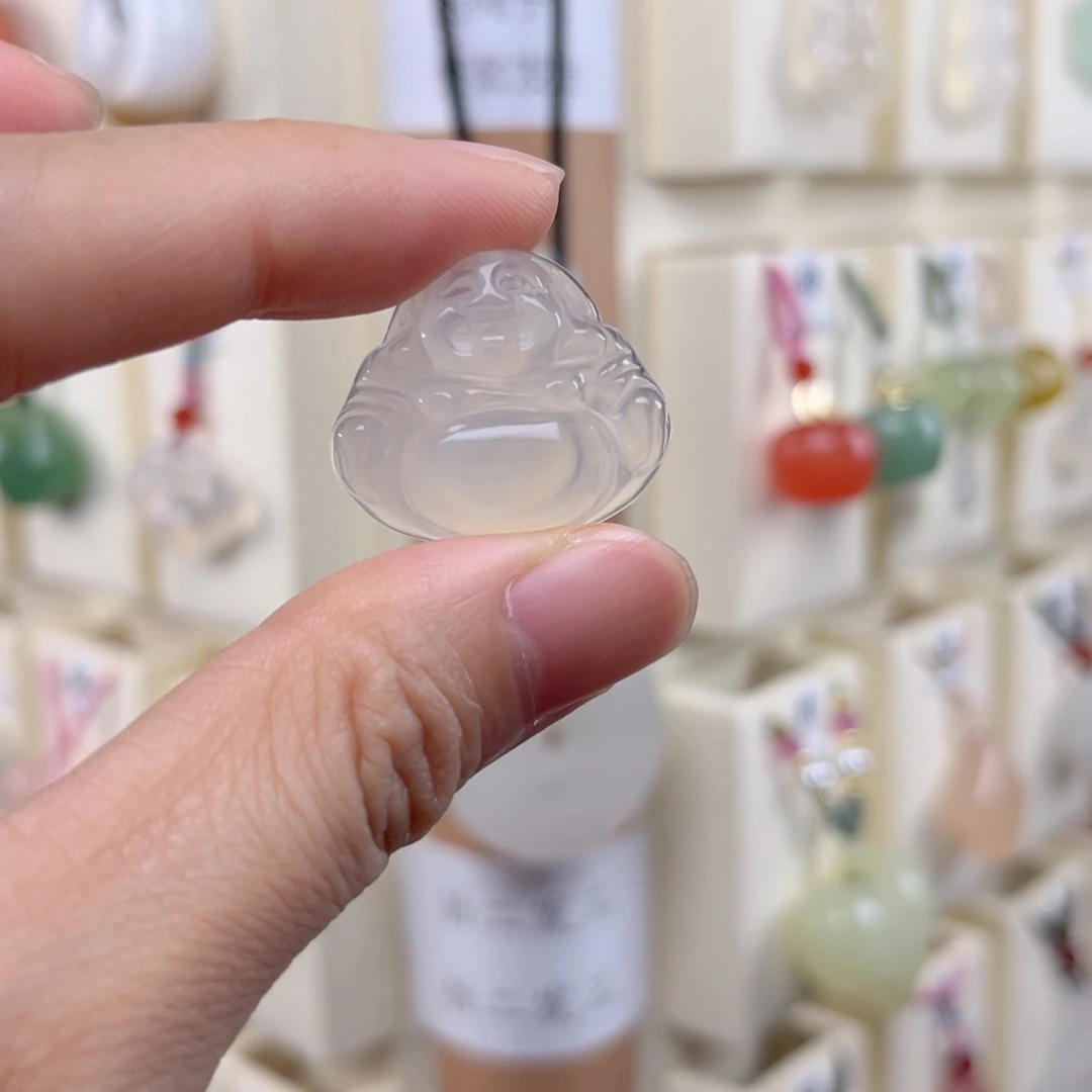 未镶嵌吊坠(赠链)玛瑙/玉髓有水线放漏款不退换