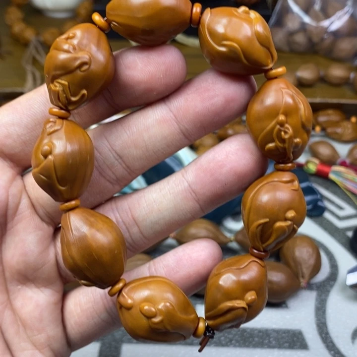 橄榄核手串/手链橄榄核雕工艺手串