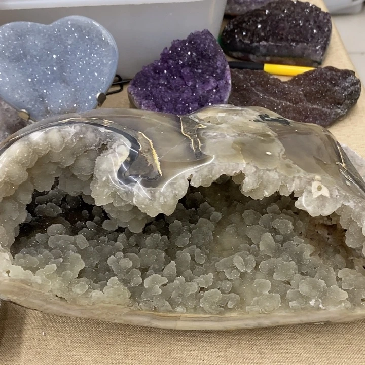 未镶嵌紫晶珠宝半成品36