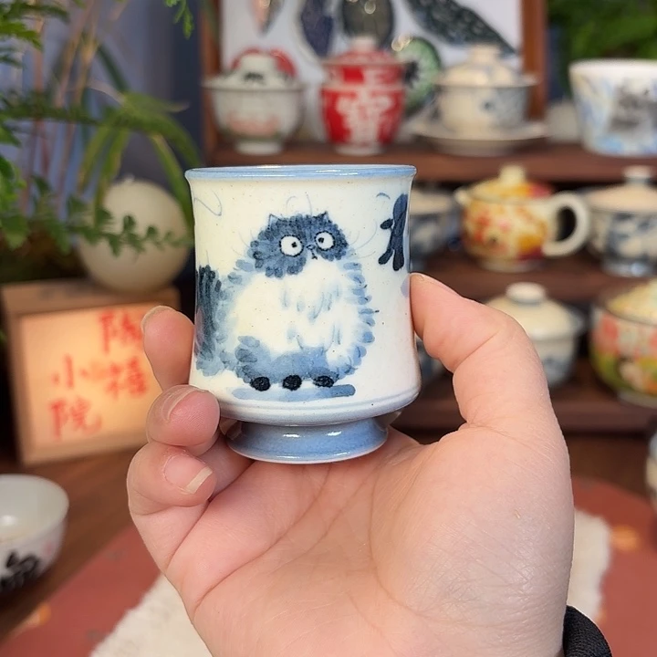 陶瓷艺术作品杯子