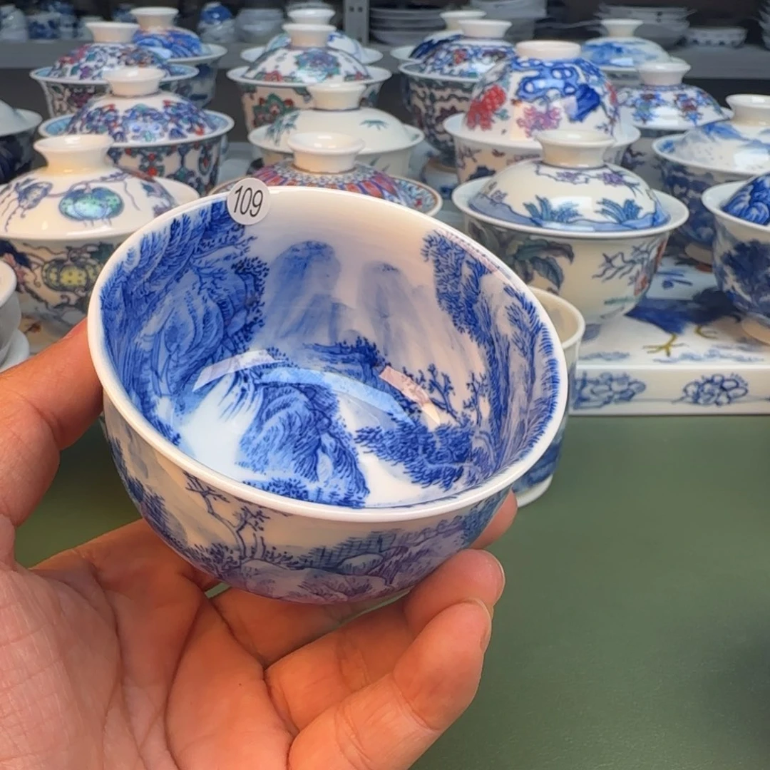 纯手工纯手绘茶具109