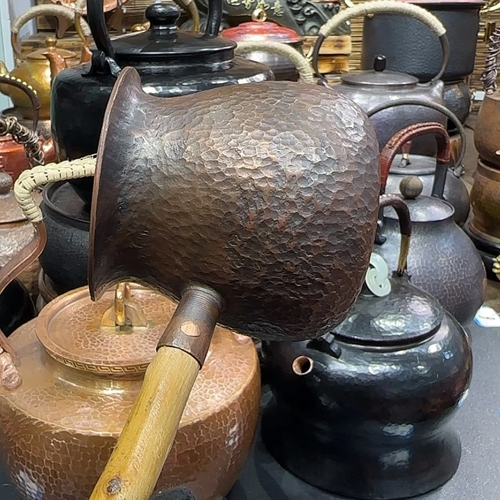 紫铜手工制作约300毫升容量公道杯
