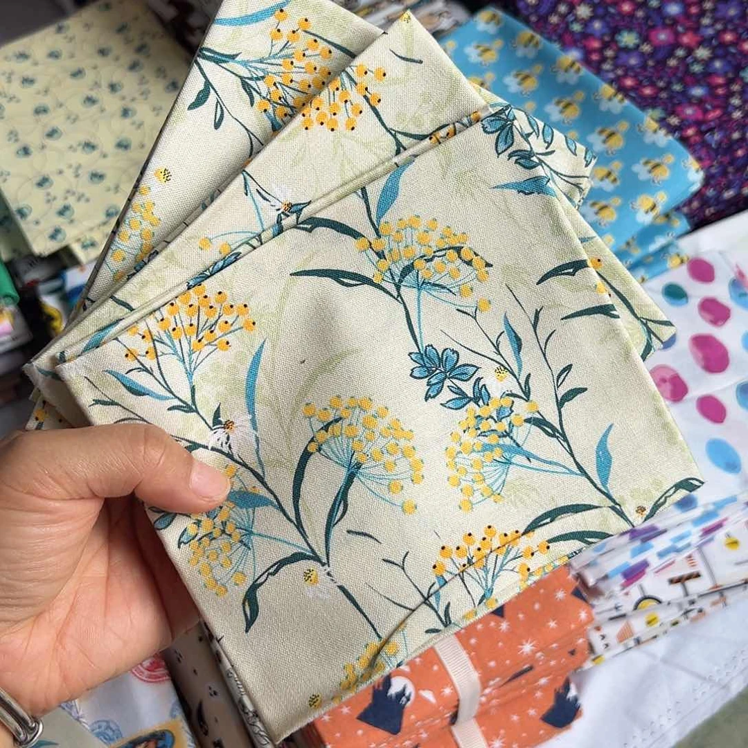 3片纯棉平布45.50厘米一片果子布艺