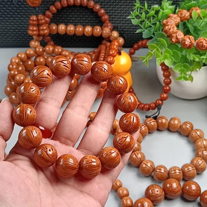 手串桃核铁籽红魔16定向产品超24小时不退换