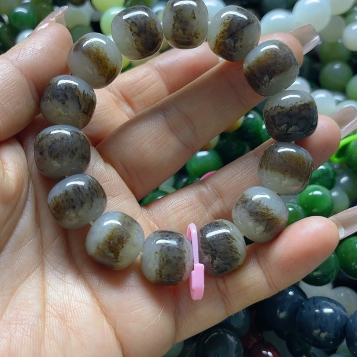 和田玉手链未镶嵌