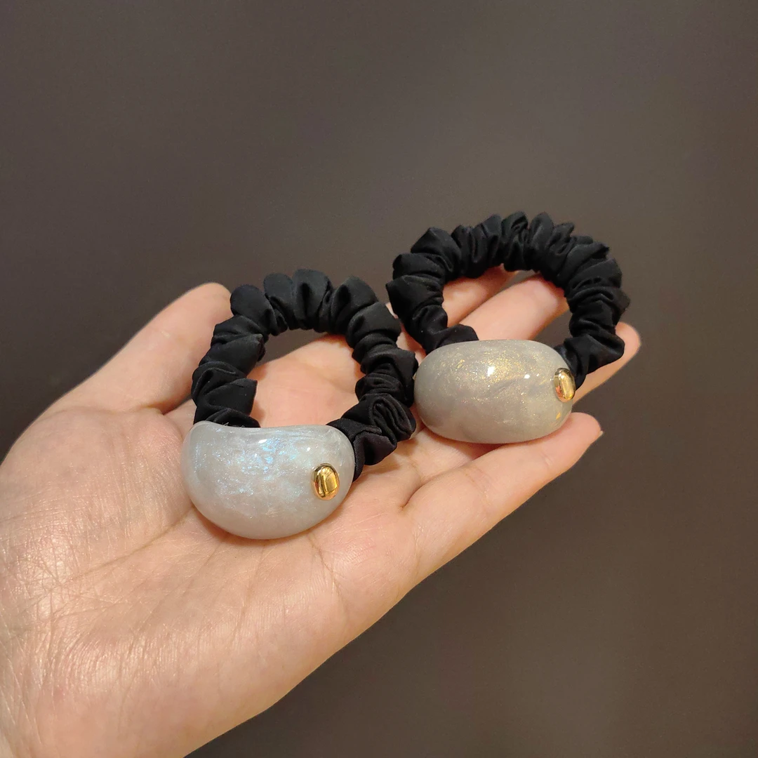 新款发绳时尚百搭皮筋马尾发圈气质复古头绳简约优雅弹力可爱韩版