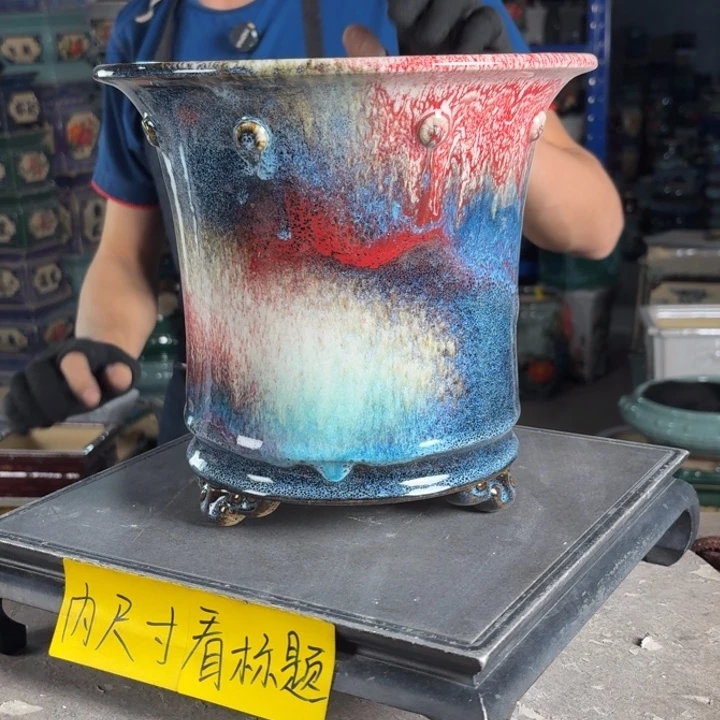 一风堂石湾花盆 内20*20编号823
