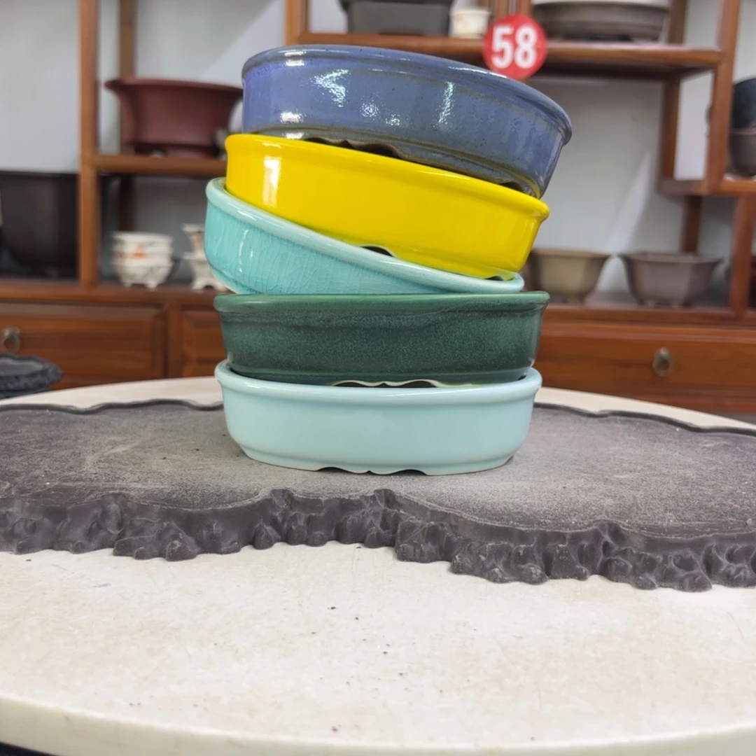 紫砂花盆瑕疵3-12-10-5。。。